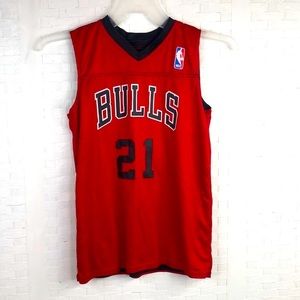 Chicago Bulls #21 Tank Reversible Youth Medium *E